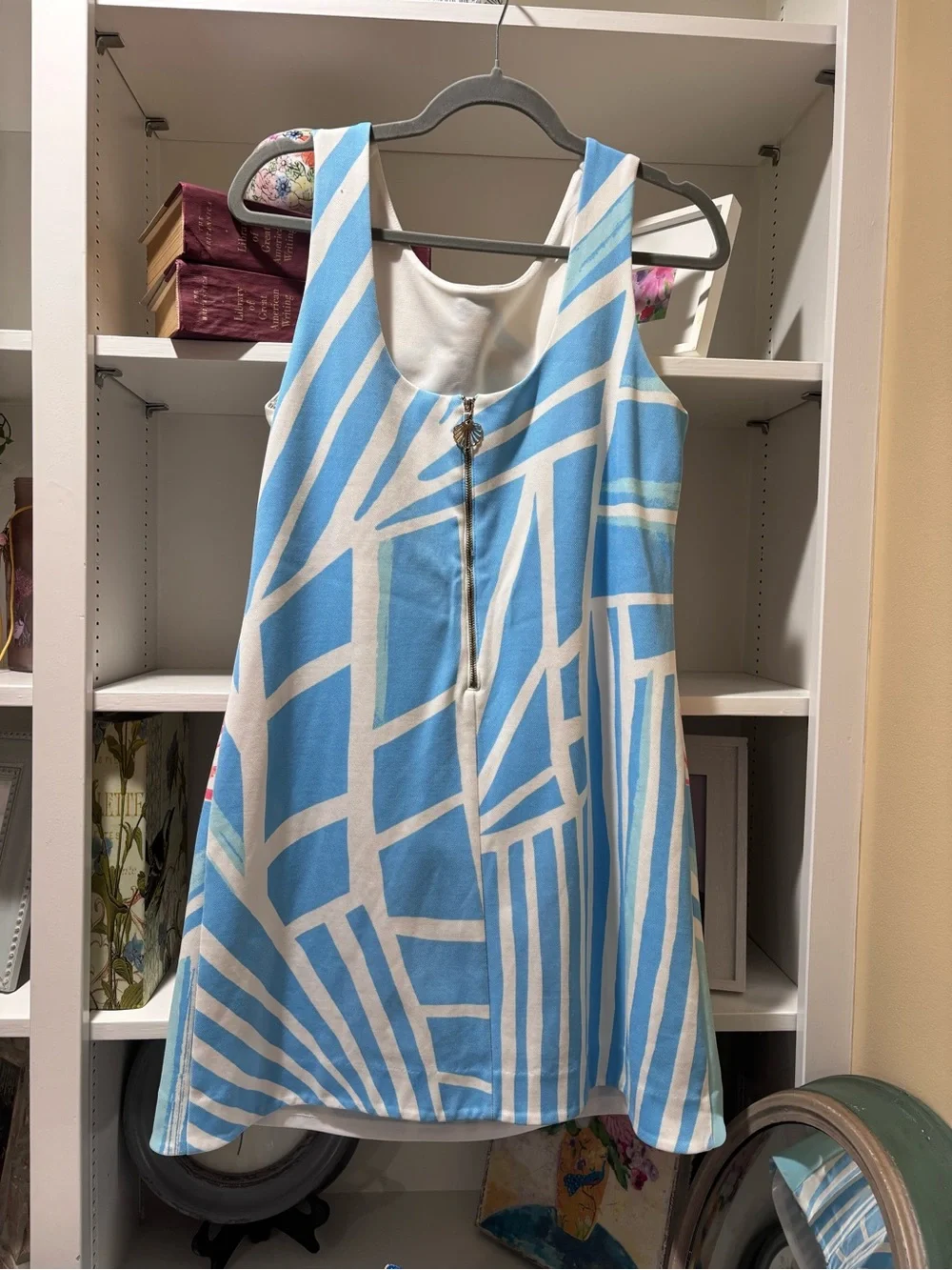 LILLY PULITZER SzM CALLIE SLEEVELESS SHIFTH KNIT DRESS FOR THE SHELL - Picture 9 of 11